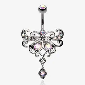 Butterfly Glorieux Belly Button Ring