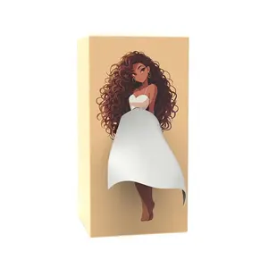 Flying Skirt Beauty Tissue Box Puffy Skirt Maiden Storage Box Anime Girl Tissue Dispenser Luxury-inspired Desktop Decorative Ornament