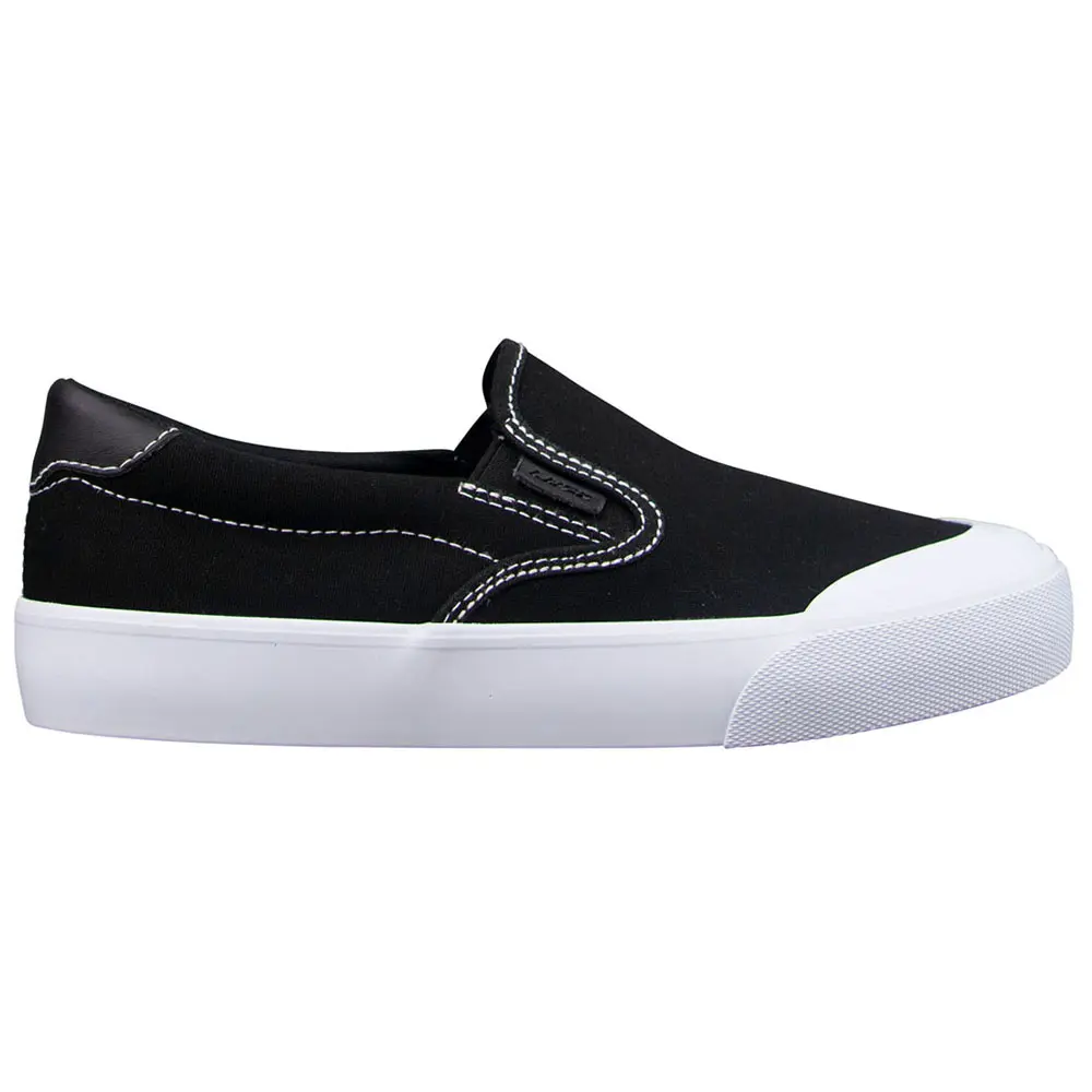Lugz Womens Clipper Protege Classic Slip On Sneakers Shoes Casual - Black Lugz Womens Clipper Protege Classic Slip On Sneakers Shoes Casual - Black