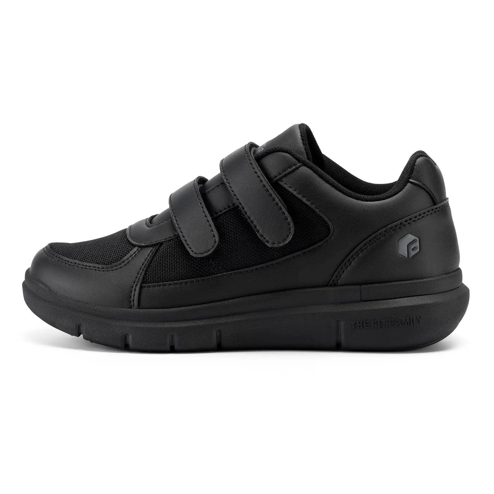 Fitville Male 4E Wide Diabetic-Friendly EasyTop V3 Athletic Walking Shoes - Breathable Airflow Mesh Upper, Adjustable Velcro Duo Straps, Soft Foam Cushion, Slip-Resistant Sole, Lightweight Walking Footwear for Wide Feet
