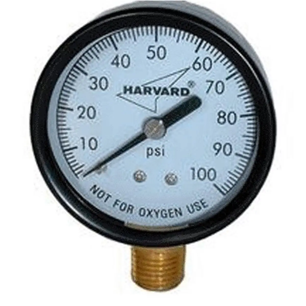 212 MAIN American Granby EIPG1002-4LNL Pressure Gauge - 100 lbs, Hardware, Mar-Resistant, Rugged Steel Housing, Vertical Dial for Boating Water Sports