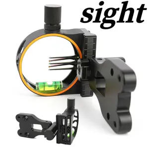 1pc Five-Point Sight   Durable and sturdy   Clear field of view   Suitable for indoor and outdoor archery   Adjustable design   Archery sight