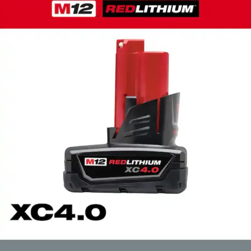 Milwaukee M12 12-Volt Lithium-Ion XC Extended Capacity Battery Pack 4.0Ah