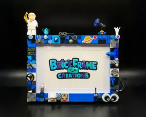 Space-Themed 4x6 BrickFrame
