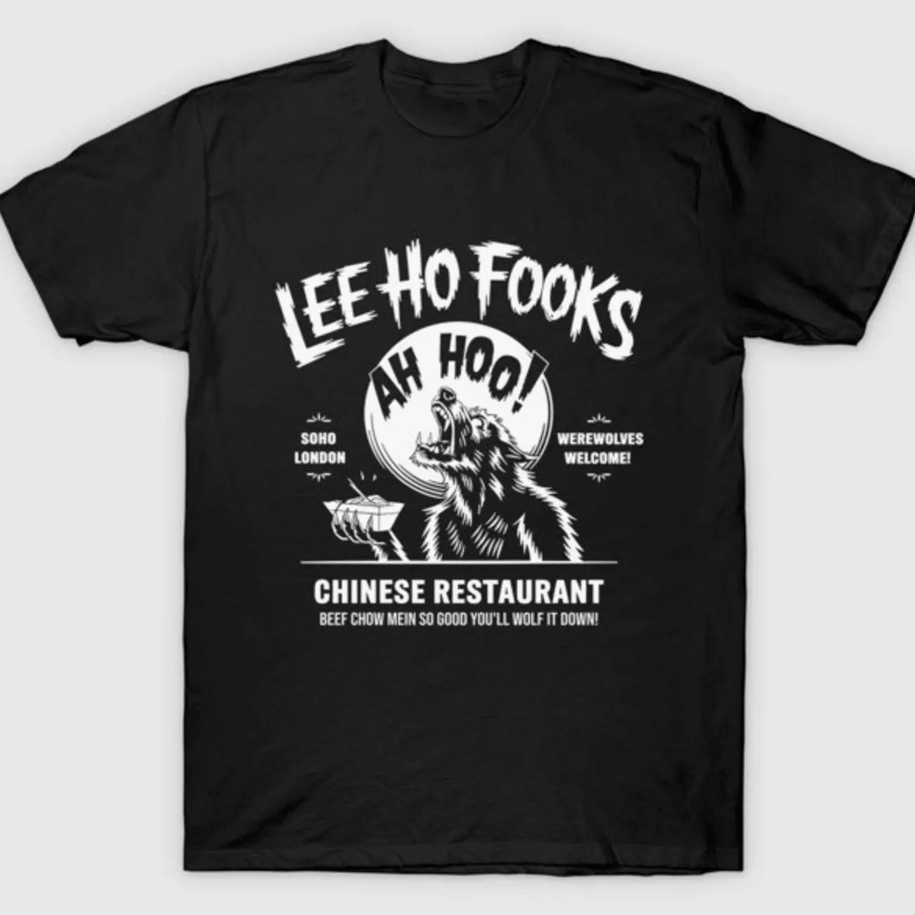 Lee Ho Fooks T-Shirt, Vintage Restaurant Graphic Tee, Retro Pop Culture Shirt, Unisex Casual Apparel L4G VY9