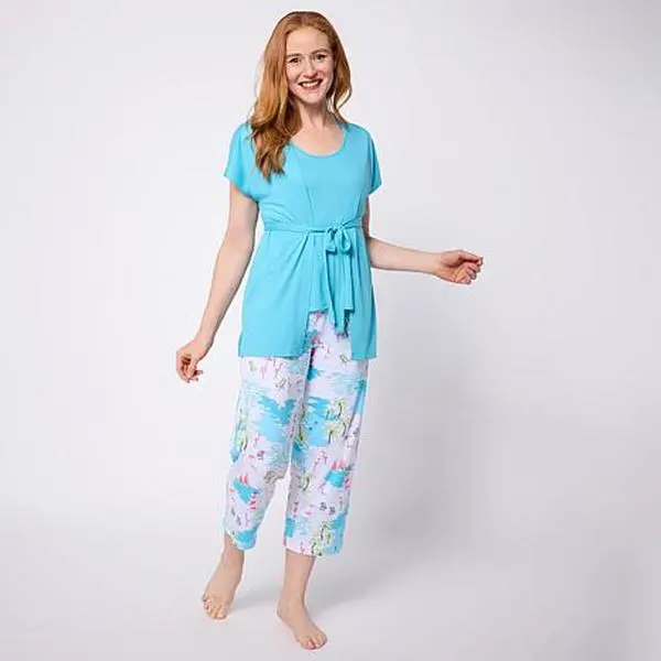 Hue 3-piece Knit Pajama Set