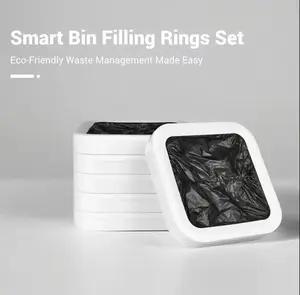 Shipped within 24 hours . The garbage bag replacement pack can be used for the garbage bag refill ring on the smart sealing garbage bin.
