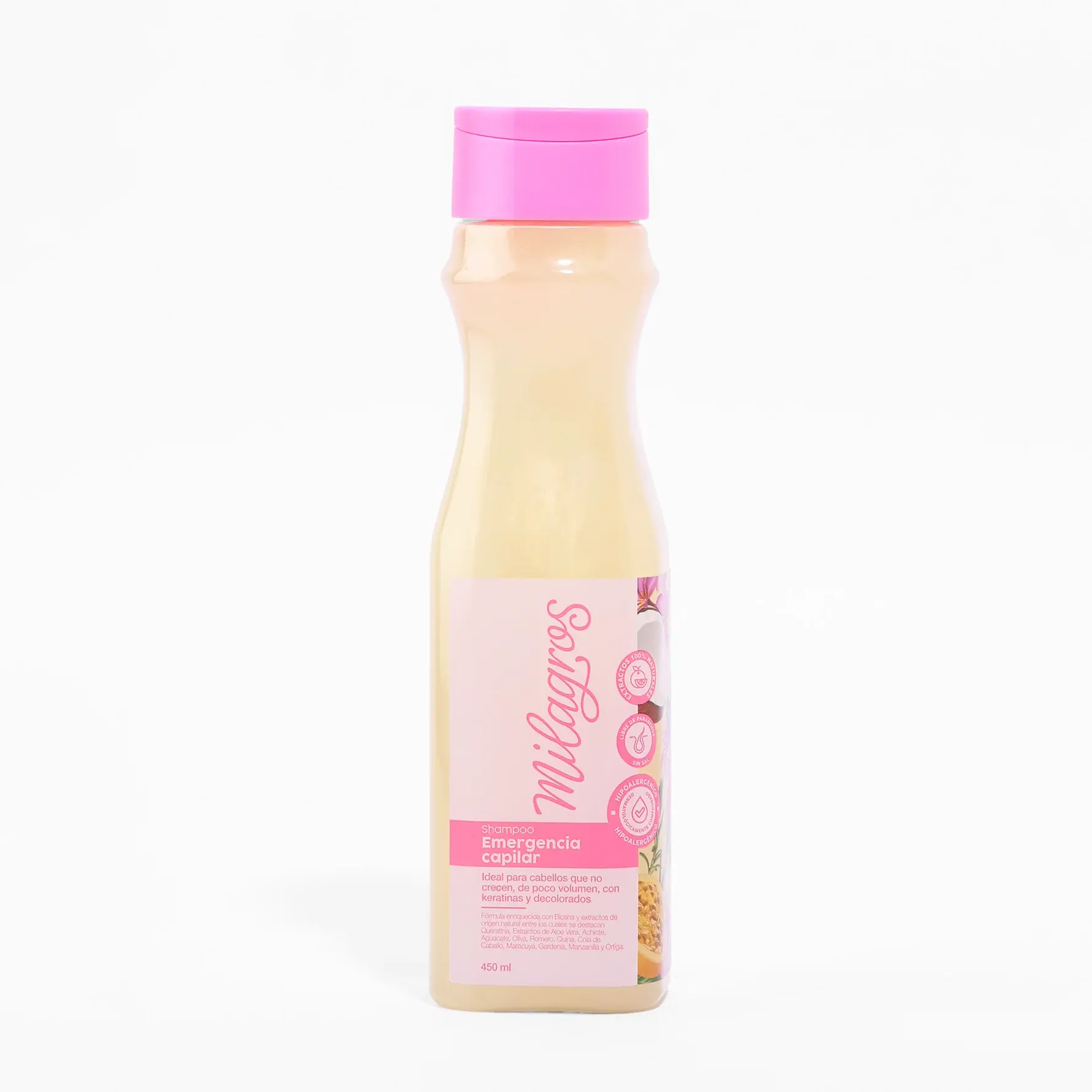 Milagros Shampoo Emergency Repair Shampoo with Biotin & Keratin – Anti-Breakage, Growth & Damage Repair