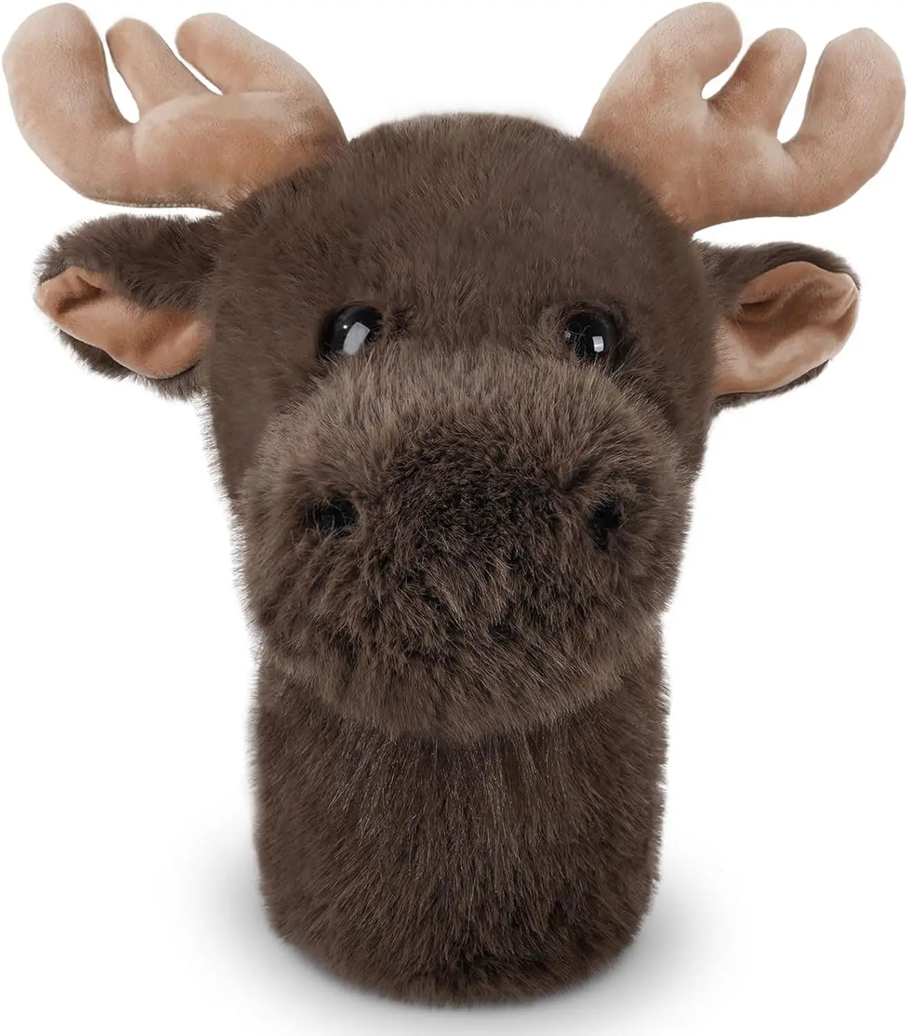 MyTag Funny Golf Club Head Covers - Golf Gear, Animal Plush Driver Headcover with Playful Moose Adds Charm, Plush Cover Feels Gentle, Fits Standard 460cc Driver Head, Brings Humor on the Tee