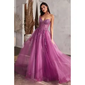 Cinderella Divine -CD0230 Strapless Ball Gown