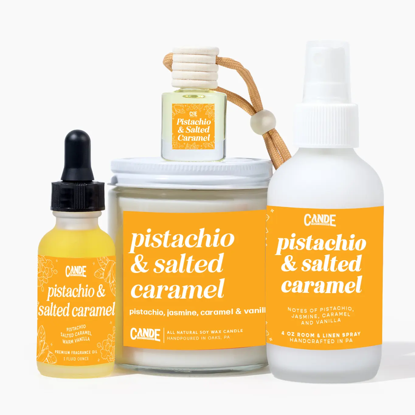 Pistachio & Salted Caramel