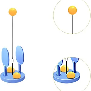 Ping Pong Balls & Paddles Set, Table Tennis Training Practice Set, Portable with Racket and Balls, Soft Shaft Equipment