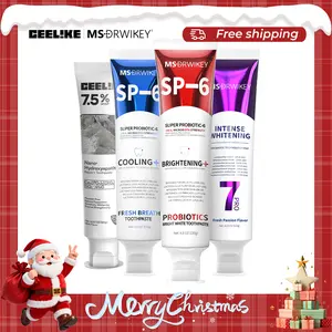 CEELIKE｜MSDRWIKEY Oral Care Gift Box (4-Piece) | 7Pro, SP-6, Mint Toothpaste, Hydroxyapatite Toothpaste | Complete Fresh Breath and Enamel Care