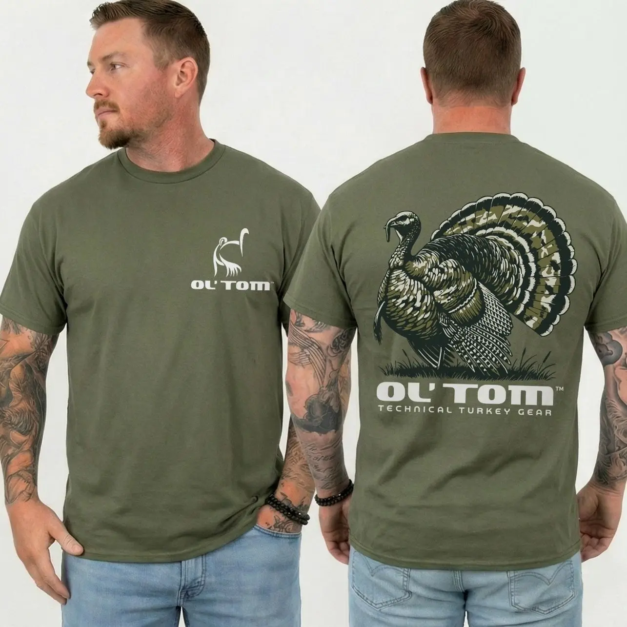 Turkey Hunting Graphic T-Shirt, Outdoor Hunter Vintage Tee, Gobbler Hunting Shirt, Father’s Day Gift for Dad, Men Wear Unisex Cotton Top