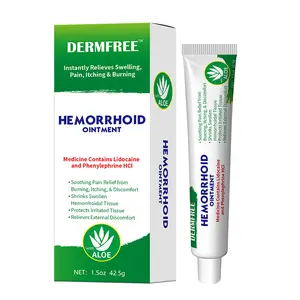 Organic Aloe Soothe Hemorrhoid Cream-Gel 1.4oz - Lidocaine & Phenylephrine for Pain/Swelling/Itching Relief Acne Sensitive Skin Repair Skin Repair Naturals Healing Healthcare Therapy Therapeutic Aloevera Moisturizers Treatment Nature beef tallow skin