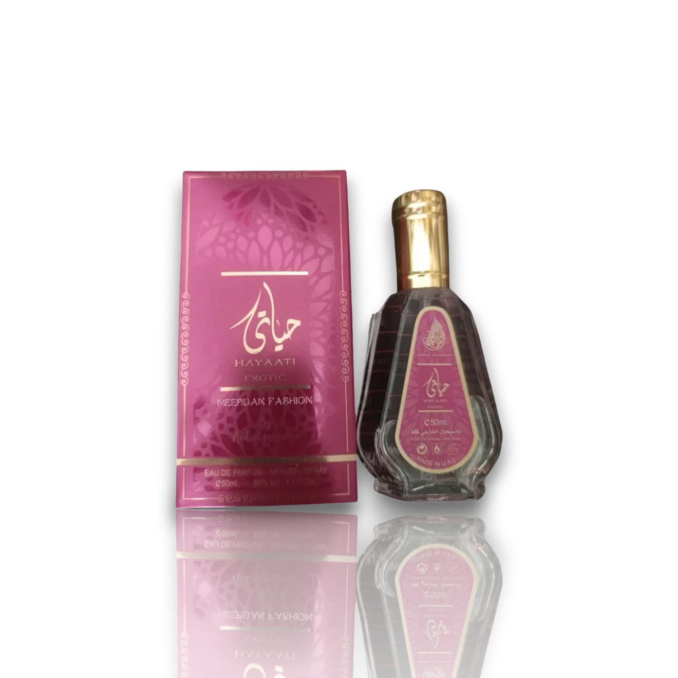 Ard Al Zaafaran | Hayaati Exotic | Women's Fragrance | 50 ML 1.7 OZ | Eau De Parfum | Apple - Sicilian Bergamot & Italian Lemon