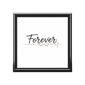 Forever Jewelry Box — Engraved Keepsake Trinket Box