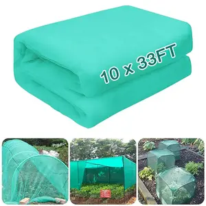 33 Insect Netting, Garden Plant Covers, Mesh Protection Netting for Vegetable Plants Fruits Flowers Crops Greenhouse Bird Net Cover
