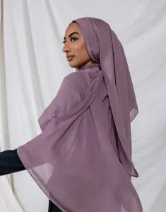 VELA Taro Tea Solid Modal Hijab