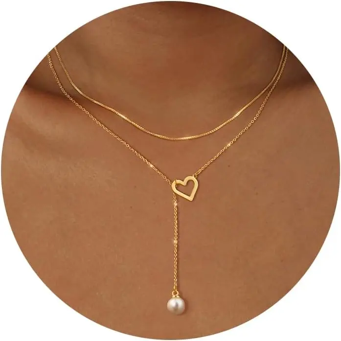 GD-Y Layered Heart Pearl