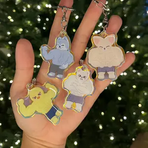 Mini Buff Keychains