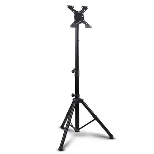 Portable TV Tripod Stand, Adjustable Height, Steel Alloy, 32" Max