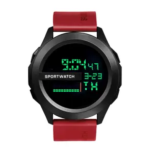 OIDEA Sport Digital Watch, Alarm Hourly Chime Stopwatch Day Date, Eco-Friendly Silicone Band, Adjustable to 9.44", Youth & Teen