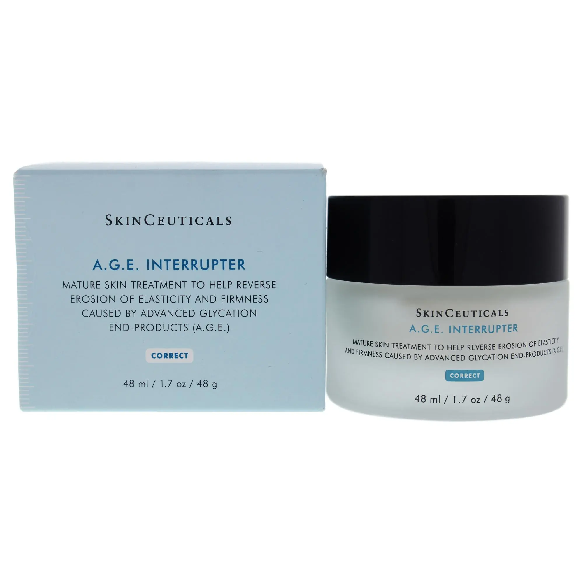 SkinCeuticals A.G.E Interrupter Unisex Treatment - 1.7 oz (48ml), for Mature Skin, Corrects Lines, Reverses Aging