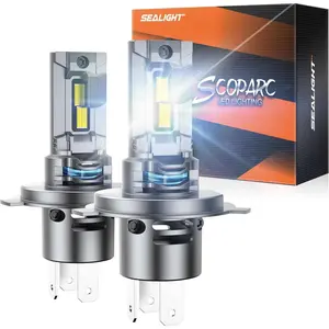 2015 Volkswagen Beetle 9003/H4/HB2 70W 6500K White IP68 LED Headlight Bulbs 2PCS SEALIGHT S2S