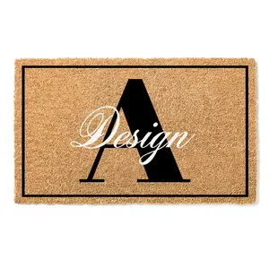 Custom Name Doormat , Personalized Coir Welcome Mat, Family Entry Mat , Monogram Magic Mat , Custom Last Name Doormat, Personalized Home Decor ,  Customizable Doormat, Personalized Entryway Style , Personalized Doormat for Family & Front Porch