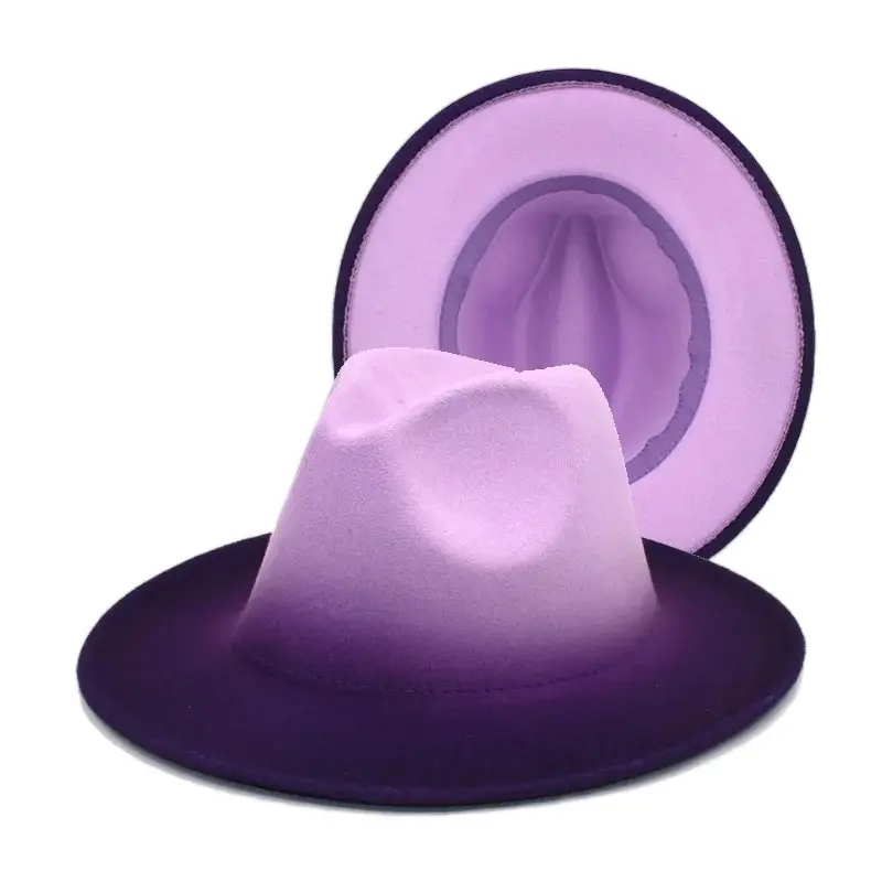Lavender Ombré Fedora