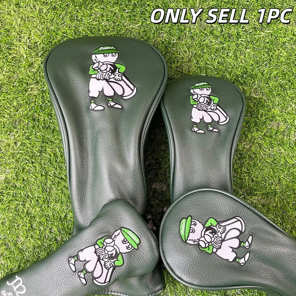 Vintage-Inspired Caddie Fisherman Golf Club Head Covers, Golf Accessory, Golf Supply, Weather-Resistant Hybrid Design, Perfect Gift for Weekend Golfers