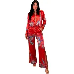 Rio Rush Satin Pant Set