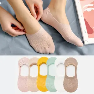 Lace No-Show Socks | Breathable & Non-Slip!