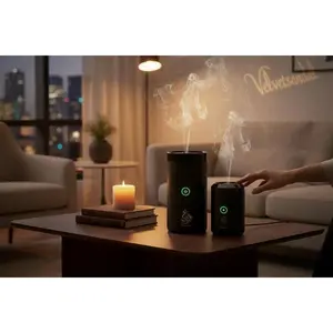 Portable Electric USB Bakhoor Burner, Home Fragrance Incense Holder for Scent Diffusion