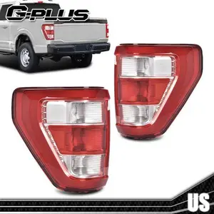 Fit For 21-23 Ford F150 XL w/o Blind Spot Pair TaiL Lights Brake Lamps RH LH