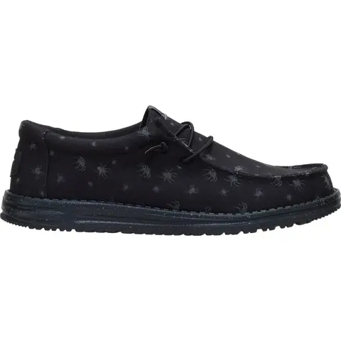 HEYDUDE Wally Halloween Spiders - Men's Comfortable Slip on Shoes