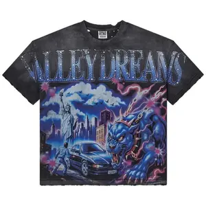 Vale Forever "Monster" NoBling -  Vintage Oversized Streetwear T-Shirt, Heavy Cotton Unisex Graphic Top 2026