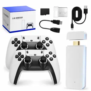 Retro Game Console Stick with HDMI Output and 2 Wireless Controllers, USB Powered TV Game Stick for Compatible TVs