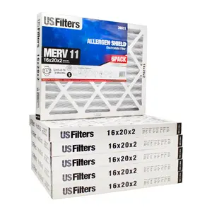 USFilters Air Filter 16 x 20 x 2 MERV 11 - For Residential and Commercial HVAC Systems, Micro Allergen Defense Filters (Actual Size: 15.8 x 19.8 x 1.8 Inches)