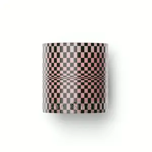 Festive Checker Hinoki Fantôme - 9oz Candle - Cardamon, Hinoki + Oakmoss
