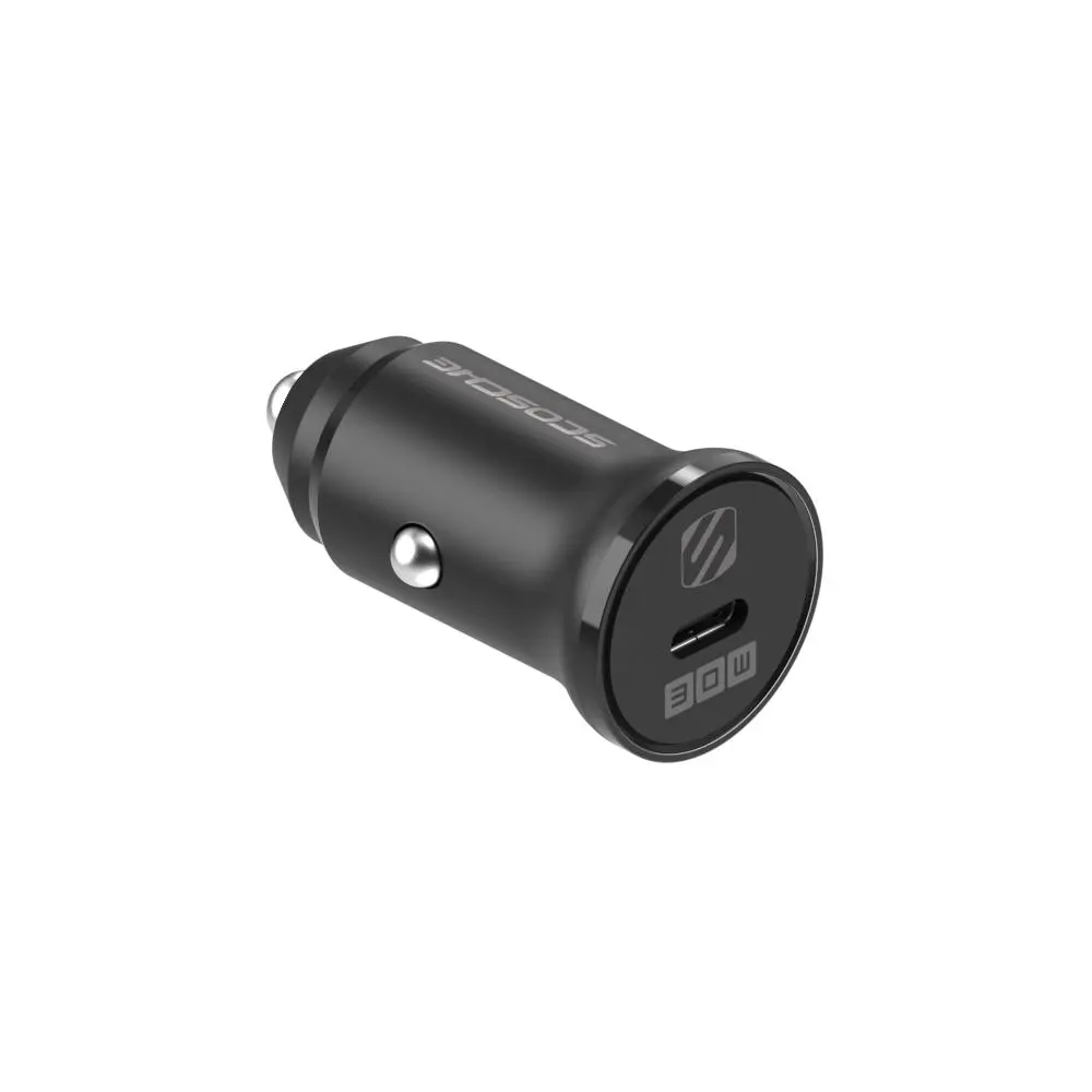 Scosche PowerVolt PD30 30W USB-C Charger - Compact, Portable, Reliable Charging for Travel, Smartphone, Cellphone, Mobile USB-C Devices (6x More Powerful, Safe, Fast Charging), Tiny Size, Charger Adapters
