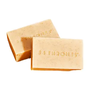 Duafe Hibiscus Polish Bar – Natural Brightening Soap | Exfoliating Vegan Skincare Bar for Radiant, Even-Toned & Glowing Skin (100g) Gentle Flower