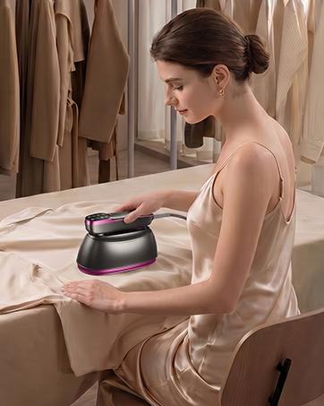 Dr.Flash 2-in-1 Portable Clothing Steamer & Iron Combo Travel Steam Generator, 245ml Large Water Tank, Fast Heat-Up Wrinkle Remover with Large Soleplate, Lightweight Easy-to-Use 1-Button Start for Home & Travel Users,back to school,back to school haul