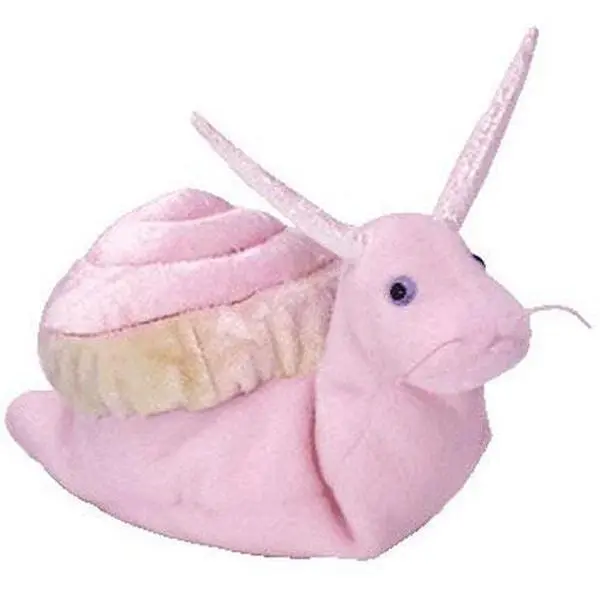 TY Beanie Baby - SWIRLY the Snail (6 inch) (1999) MWMTs