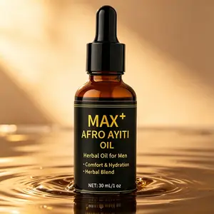 Men's Plant-Based Hair and Body Oil Lightweight Moisturizing Haircare Treatment Daily Nourishing Formula for Summer Vibes Self-Care Grooming