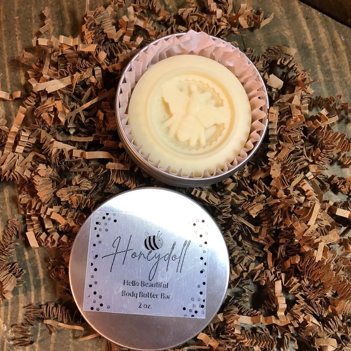 Solid Butter Lotion Bar with Shea & Cocoa Butter, Body Care Moisturizer for Hydrating Soothing Dry Skin