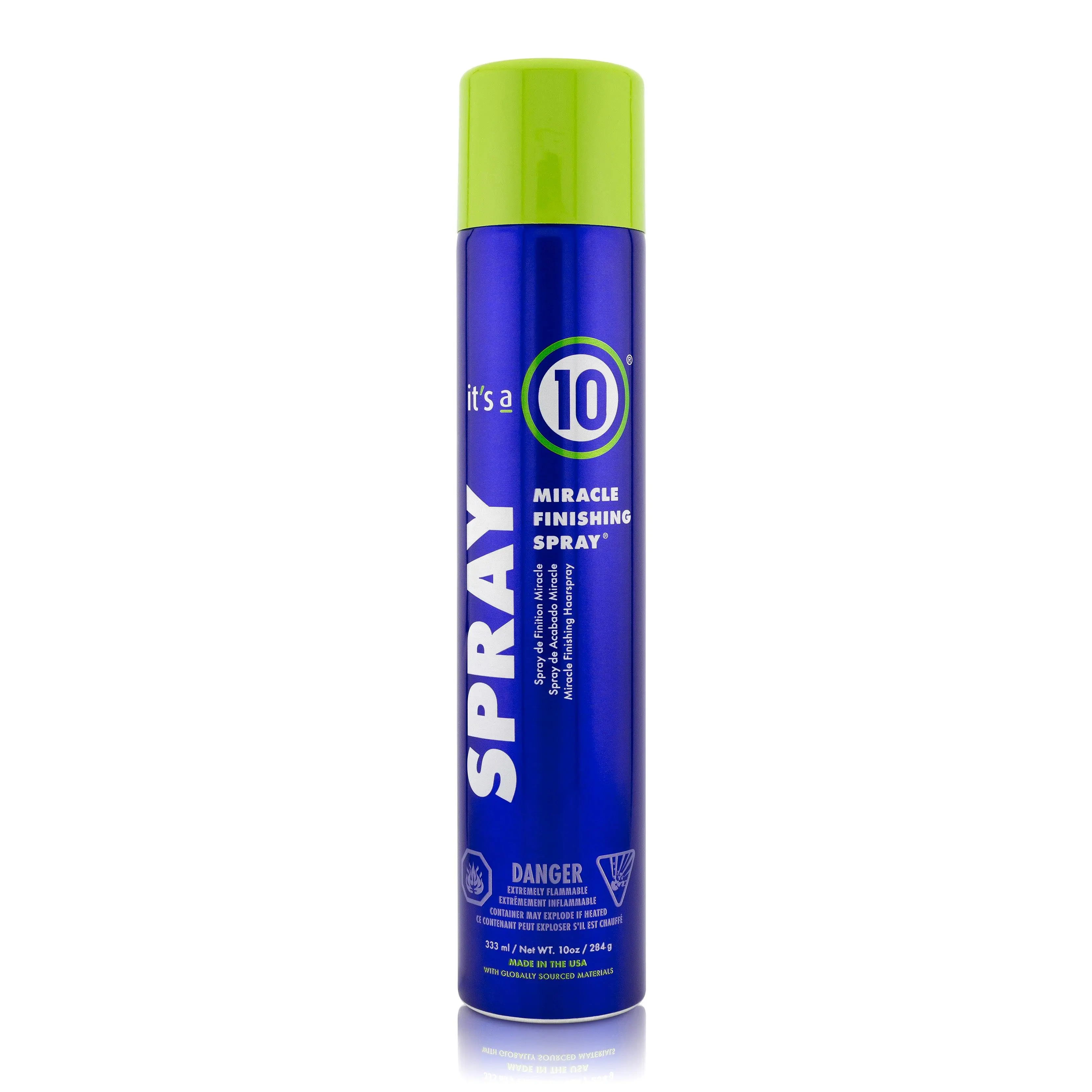 It's a 10 Haircare Miracle Finishing Hair Spray - Flexible Hold Formula, Adds Shine, Humidity Resistant Gel Fragrance
