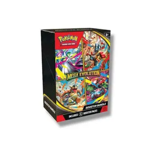 Pokémon Mega Evolution Booster Bundle - Includes Mega Lucario ex & Mega Gardevoir ex Pokémon for TCG Expansion