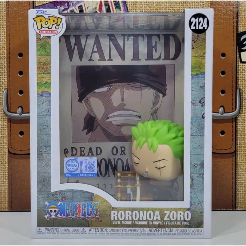 Funko Pop Zoro One Piece Wanted Poster